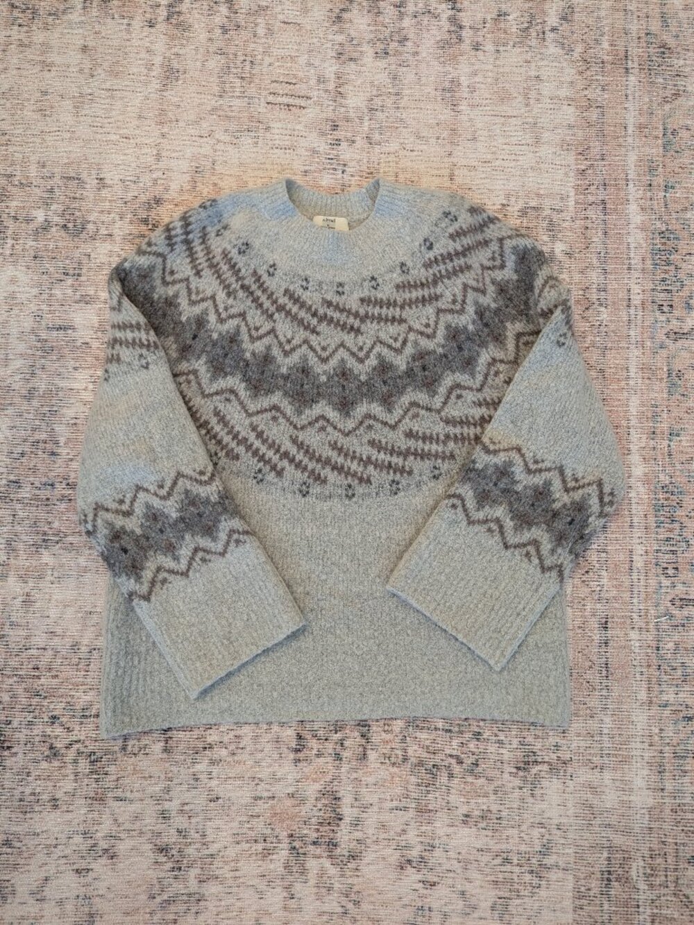 Aritzia Wilfred Harlow Sweater in Light Grey XS
